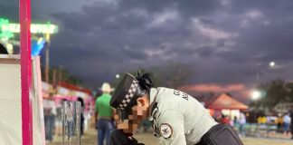 Guardia Nacional refuerza seguridad y acerca su labor a la población en Festejos Charrotaurinos de Villa de Álvarez