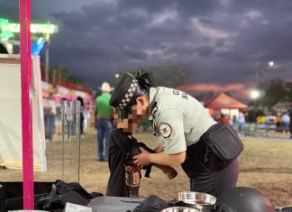 Guardia Nacional refuerza seguridad y acerca su labor a la población en Festejos Charrotaurinos de Villa de Álvarez