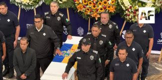 Despiden con homenaje póstumo al custodio del penal de Puerto Vallarta que murió en una balacera