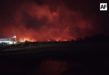 Incendio en la Laguna de Zapotlán moviliza a cuerpos de emergencia; humo afecta la carretera estatal 401