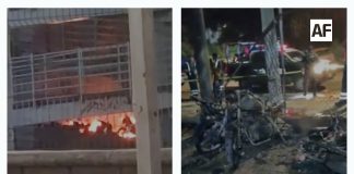 Incendio consume motocicletas en la colonia La Negrita de Tapeixtles, Manzanillo