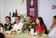 Indira: nuestro reconocimiento y disposición para seguir trabajando con las Fuerzas Armadas por la paz, la seguridad y el bienestar del pueblo colimense