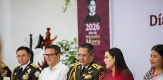 Indira: nuestro reconocimiento y disposición para seguir trabajando con las Fuerzas Armadas por la paz, la seguridad y el bienestar del pueblo colimense