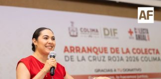 Indira Vizcaíno participó en el arranque de la Colecta Anual de la Cruz Roja 2026 en Colima
