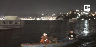 Marina auxilia a dos personas en kayak a la deriva frente a Playa Manzanillo, en Acapulco