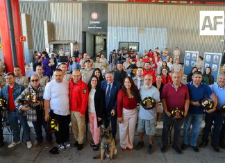 Zapopan honra a elementos que se jubilan en Bomberos y Protección Civil tras 30 años de servicio
