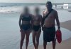 Guardavidas de la UEPC Colima rescatan a dos menores en Playa El Paraíso