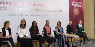 Salma Hayek y Claudia Sheinbaum anuncian crédito ISR hasta 30% para cine y series mexicanas
