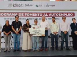 Gobierno del Estado de Colima otorga más de 2.1 mdp para apoyar el autoempleo