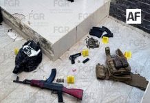 Localizan casa de seguridad en Tequila, Jalisco; aseguran armas, granadas y un vehículo