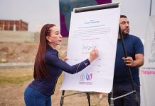 Tey Gutiérrez entregó el octavo colector pluvial construido durante su gobierno