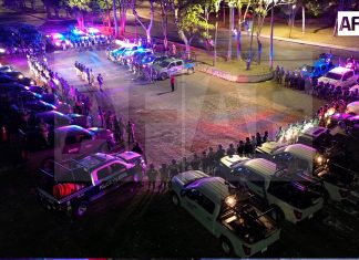 Operativo masivo en la colonia Nuevo Milenio: Instituciones de seguridad blindan el oriente de Colima