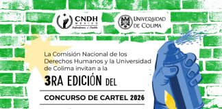 CNDH y Universidad de Colima convocan al Concurso de Cartel 2026: ¿Qué hacer si violan mis derechos humanos?