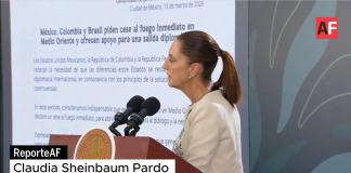 México, Colombia y Brasil piden cese al fuego inmediato en Medio Oriente y ofrecen apoyo para una salida diplomática