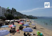 Colocan bandera morada en playas de Puerto Vallarta, Jalisco