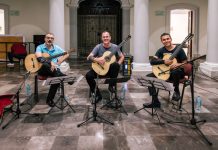 Recrean atmósfera bohemia de los salones porteños, con música de cuerdas, tangos y café