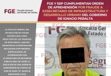 Detienen por supuesto fraude a exsecretario de Infraestructura del gobierno de Ignacio Peralta