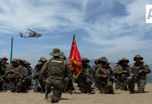 Personal de Infantería de Marina y Búsqueda y Rescate realiza demostración de capacidades en la mar en Manzanillo