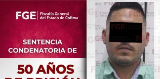 Obtiene FGE sentencia condenatoria de 50 años de prisión por secuestro agravado en Manzanillo