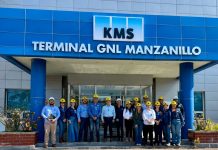 Rector de la UdeC visita la terminal KMS de Gas Natural Licuado en Manzanillo