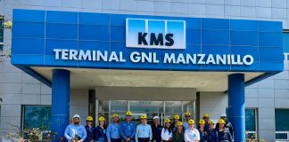 Rector de la UdeC visita la terminal KMS de Gas Natural Licuado en Manzanillo