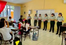Guardia Nacional imparte pláticas de prevención de la violencia de género en escuelas del estado de Colima