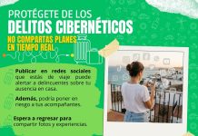 Policía Cibernética de Colima exhorta a no anunciar salidas vacacionales en redes sociales