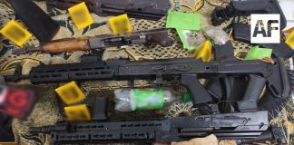 Aseguran armas y equipo táctico en Tecomán; destacan operativos en varios estados del país