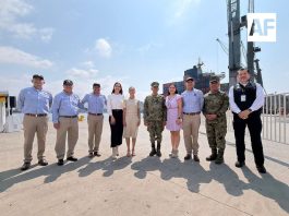 Indira Vizcaíno subraya posición estratégica de Manzanillo, durante la supervisión de la Presidenta Sheinbaum por Asipona