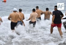 Obtiene UEPC Colima primer lugar en natación y ciclismo de montaña en el Triatlón Bomberil de Cuastecomates