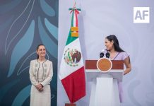 Respaldo del Gobierno de México se ve en todo Colima: Indira Vizcaíno en ‘La Mañanera’ con la Presidenta desde Manzanillo