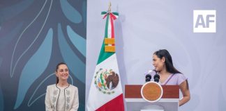 Respaldo del Gobierno de México se ve en todo Colima: Indira Vizcaíno en ‘La Mañanera’ con la Presidenta desde Manzanillo
