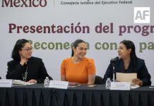 Gobernadora de Colima encabeza presentación del programa Reconecta con la Paz
