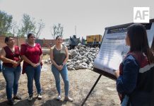 Indira Vizcaíno supervisa la construcción de nuevo pozo profundo en Coquimatlán; se invierten casi 17 mdp