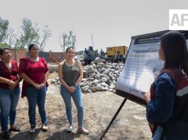 Indira Vizcaíno supervisa la construcción de nuevo pozo profundo en Coquimatlán; se invierten casi 17 mdp