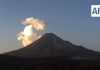 Volcán de Fuego sigue estable y con baja actividad: UEPC Colima