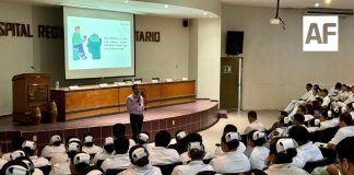 Salud Colima capacita a estudiantes de Conalep que realizarán servicio social en el estado