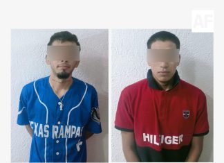 Operativo de prevención permite captura de dos hombres y aseguramiento de armas, en Villa de Álvarez