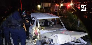 Tren arrolla vehículo en Coquimatlán; no se reportan personas lesionadas