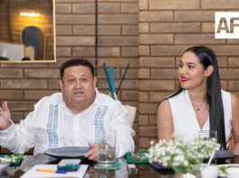 Indira presenta avances y retos del Gobierno de Colima ante integrantes de Canadevi