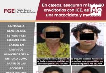 En cateos, aseguran más de 90 envoltorios con ICE, así como una motocicleta y mototaxi