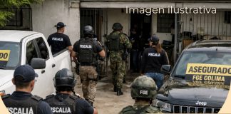 En cateos realizados en Colima, Villa de Álvarez, Tecomán y Manzanillo, aseguran tres vehículos y narcótico