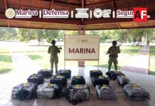 Aseguran más de 650 kilos de presunta cocaína en operativo marítimo frente a Michoacán