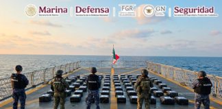 Marina asegura casi 2 toneladas de cocaína frente a Acapulco; suman más de 60 toneladas decomisadas en esta administración