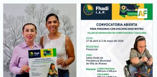 Capacitarán IAP y VdeA en computación a personas con discapacidad motriz