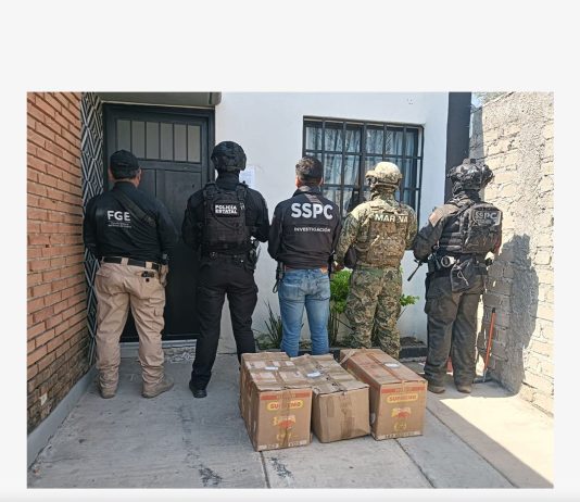 Trabajo coordinado entre Estado y Federación generó decomiso de más 270 kg de fentanilo