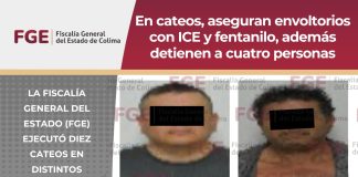 Continúan los decomisos de fentanilo, además de ICE; realizan cateos y detienen a cuatro personas