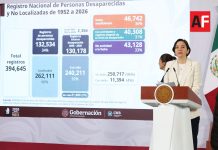 Gobierno reporta más de 394 mil casos de desaparición; 66% han sido localizados