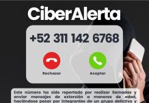 Autoridades emiten ciberalerta por llamadas de extorsión dirigidas a menores en Colima