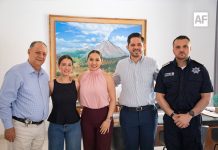 Gobernadora Indira Vizcaíno Silva fortalece coordinación con sector empresarial en Colima